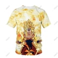 thumbnail image 1 of Goku Vegeta camiseta Dragon-Ball Z camiseta niños bebé niño ropa japonesa Anime disfraz niños ropa Gorus Top160 heqiyong CONDUJO, 1 of 2