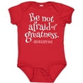 thumbnail image 3 of Inktastic Shakespeare Be Not Afraid of Greatness Boys or Girls Baby Bodysuit, 3 of 5