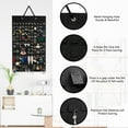 thumbnail image 2 of Earring Organizer Hanging Earring Holder, Holds Up To 330 Pairs, Soft Felt Wall Mount Earring Display Holder Stud Earrings Organizer for Women Girls, 2 of 12