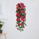 thumbnail image 5 of Decoración del hogar, decoración de habitaciones, decoración de paredes, juego de rosas artificiales para colgar en la pared, flores falsas de ratán para centros comerciales, decoración del hogar, arr, 5 of 8