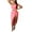 Pink, variant on Hvot&aat Women's Summer Two-Piece Solid One Shoulder Tops And Slitted Skirt Dress Set Suit Twist Swimsuit Wrap Skirt