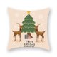 thumbnail image 1 of Advancent Funda de almohada de 2 piezas con estampado de elementos navideños, decoración de funda de almohada de poliéster lavable para sofá, funda de Kits de decoración para fiestas B-06708 Advancent HA007819-08, 1 of 6