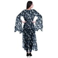 thumbnail image 4 of Moomaya Vêtements de Plage en Georgette Imprimée pour Femmes Long Cardigan, 4 of 5