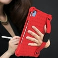 thumbnail image 2 of Allytechgroup Shockproof Case for Apple iPad A16 11th Gen 11" 2025/ iPad 10th Gen 10.9" 2022, Heavy Duty Protection Stand Hand Strap Shoulder Strap Bumper Rugged Kids Friendly Case Cover,Red, 2 of 5