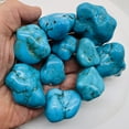 thumbnail image 2 of Turquoise Howlite Large Nugget Bead 16" Strand | 50x42 to 33x22mm | 10 Beads |, 2 of 9