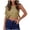 Khaki, variant on Women's One Shoulder Tops Short Sleeve Crop Top with Tie Side Textured Breathable Summer Blouse Green 2XL
