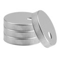 thumbnail image 2 of 2 pares de tapones metálicos redondos para tornillos de inodoro. Cubiertas decorativas para la instalación del inodoro. Accesorios prácticos para la reparación de tornillos de inodoro., 2 of 7