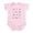 Petal Pink, variant on CafePress - Dachshund Designer Infant Bodysuit - Baby Light Bodysuit, Size Newborn - 24 Months