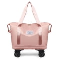 thumbnail image 1 of Large Capacity Travel Bag with Wheels, Universal Wheel Removable, Expandable Foldable Duffle Bag, 1 of 7