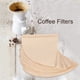 thumbnail image 4 of Filtros de café de papel ANGGREK 40 piezas en forma de cono, 4 of 8