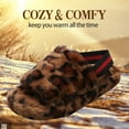 thumbnail image 2 of Slippers for Women Men Fuzzy House Flip Flop Slipper Indoor Womans Funny Warm Bedroom Pantuflas, 2 of 5