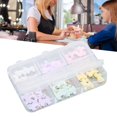 thumbnail image 4 of Bow Tie Nail Decorations, Resin 3D Bow Nail Art Decorations Easy To Use 6 Colors  for DIY, 4 of 7
