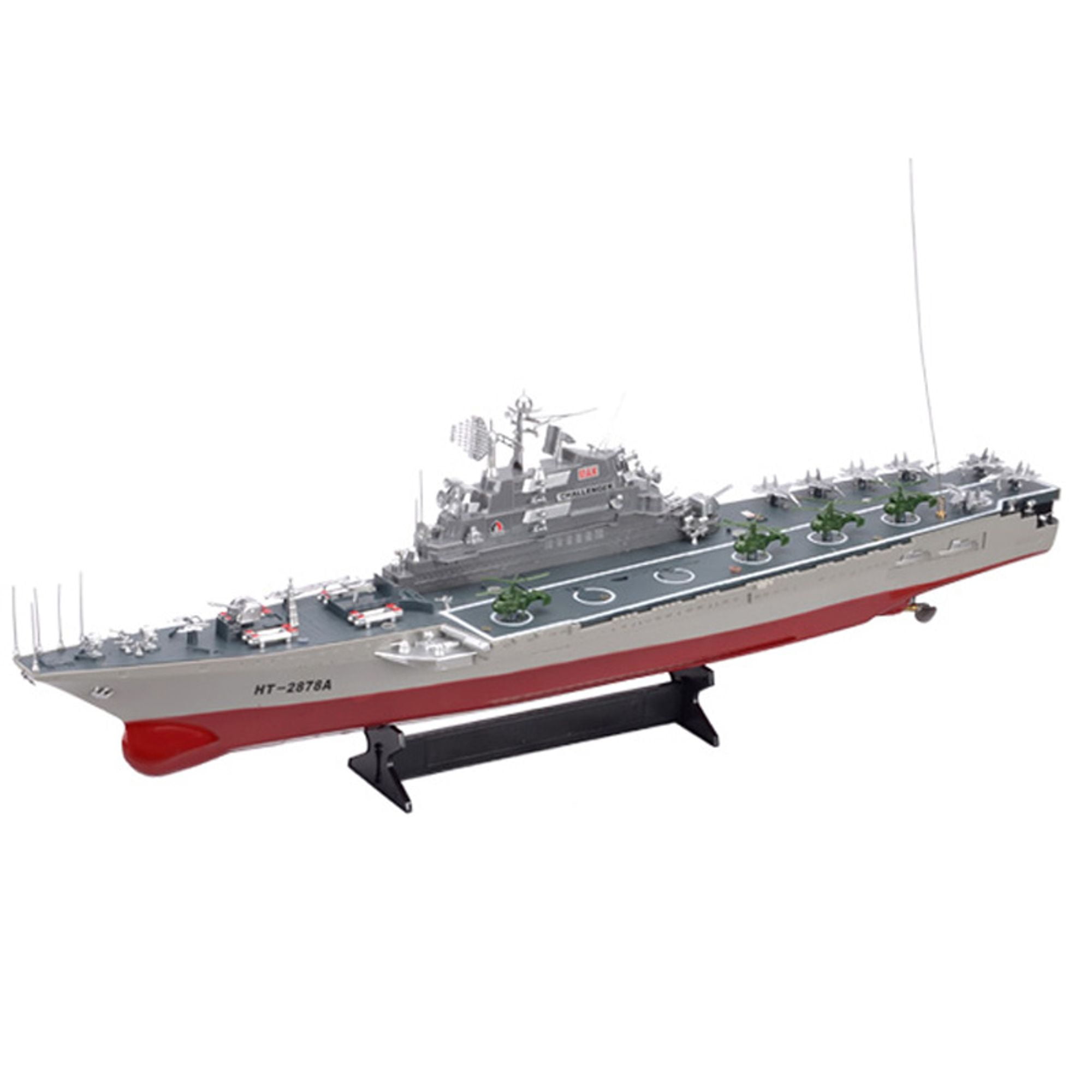 30" HT2878 R/C Large Warship Military Battleship Challenger Boat with