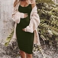 thumbnail image 2 of gakvbuo Maternity Dress for Photoshoot Summer s Maternity Sleeveless Tank Dresses Side Ruching Bodycon Dresses for Women Daily Wearing Or Baby Shower, 2 of 2