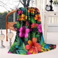 thumbnail image 2 of Pioneer Flower Blanket,Comfortable Soft Flannel Throw Blanket,All Season,Warm Lightweight Blankets for Sofa Bed Couch Living Room Chair,40"x50"(100x130cm), 2 of 4