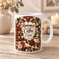 Database Design Thumbnail Personalized Coffee Mug, Romance Books Roses and Heart Bookmark Design ...