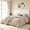 White, variant on Amolife King Size Upholstered Platform Bed Frame with Adjustable Height Headboard, Noise-Free, White