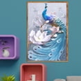 thumbnail image 4 of Cuadros Decorativos 5D bricolaje taladro completo diamante pintura fantasía pavo real punto de cruz bordado, 4 of 7