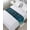 Teal, variant on Bed Runner Scarf King Size, Blue Waves Stain Bed Runners & Scarves for Foot of Beds, Rustic Abstract Beach Ombre Stripes Art Decorative Bedding Runner Scarf for Hotel Home Bedroom