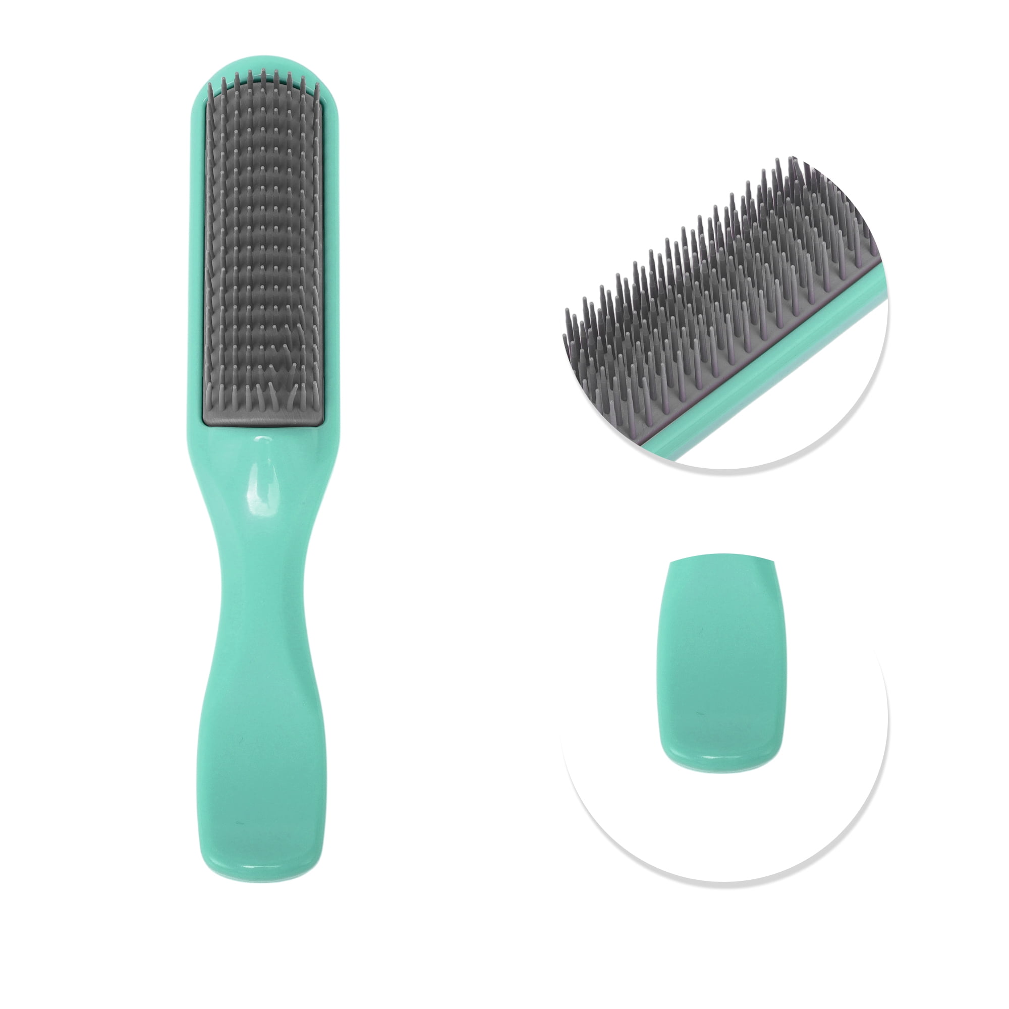 Unique Bargains 1 Pc Women Durable Hair Styling Nine-Row Comb for All Hair Types Blue