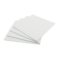 Masteelf 4pcs Artist Canvas Panel Boards 20x20cm Size Art Painting Board (White）