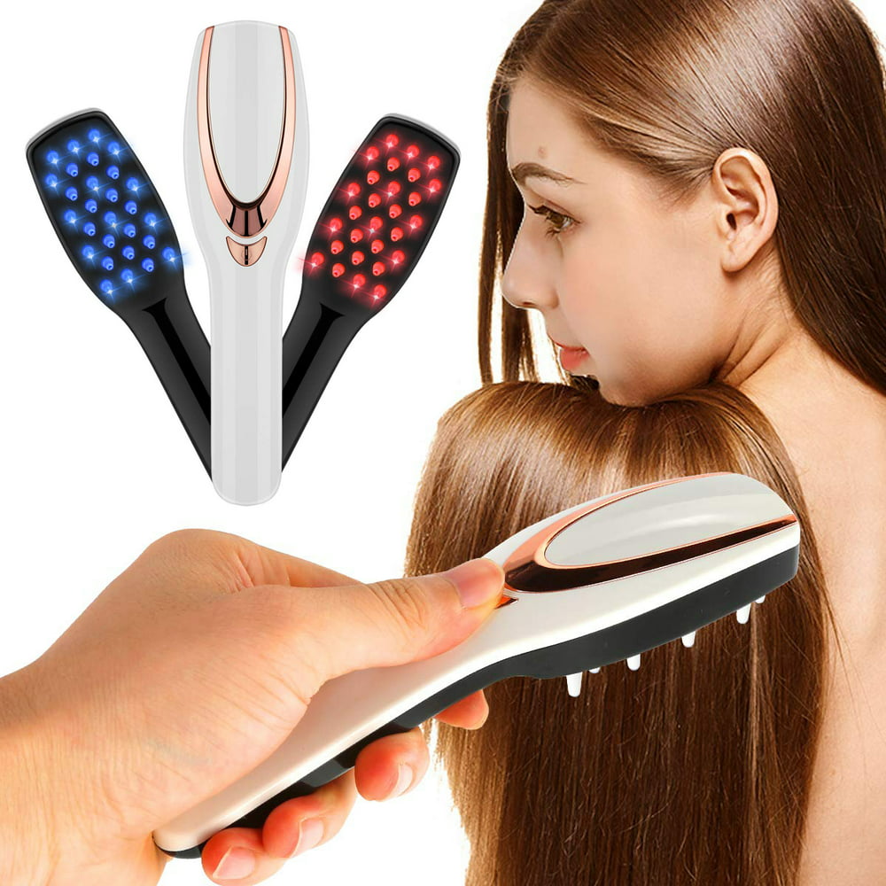 Reactionnx 3 In 1 Phototherapy Scalp Massager Comb For Hair Growth Anti Hair Loss Head Care