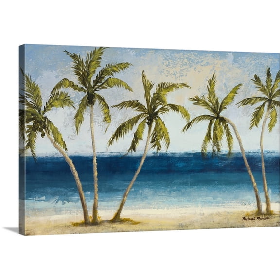 Great BIG Canvas | "Atlantic Daydream I" Canvas Wall Art - 36x24