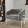 thumbnail image 6 of Coaster Metal Frame Accent Chair in Chrome, 6 of 6