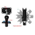 thumbnail image 4 of Greeniant Soporte de rotación de 360 ​​grados para caña de pescar, soporte ajustable para riel de Kayak, herramientas de canoa, soporte profesional Pescar Greeniant OD002625-00, 4 of 6