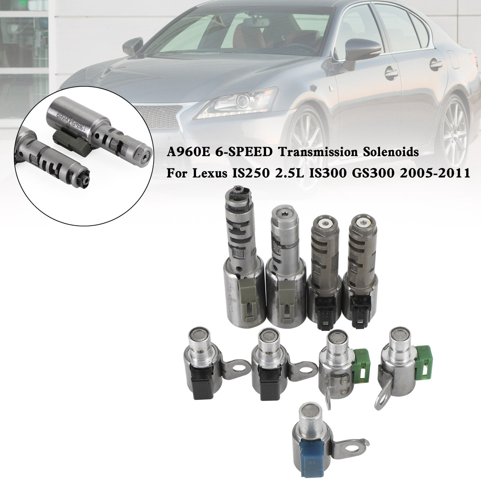 A960E 6SPEED Transmission Solenoids For Lexus IS250 2.5L IS300 GS300