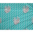 thumbnail image 5 of oneOone Polyester Lycra Turquoise Blue Fabric Abstract Block Diy Clothing Quilting Fabric Print Fabric By Yard 56 Inch Wide, 5 of 5