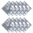 thumbnail image 1 of Luxshiny 10Pcs Decorative Tile Stickers PVC Material for Living Room Bathroom and Kitchen Walls, 1 of 5