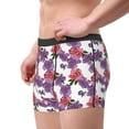 thumbnail image 3 of Wukai Peonies Print Men’s Underwear Breathable Boxer Briefs,&nbsp;Moisture Wicking & Breathable-Medium, 3 of 7