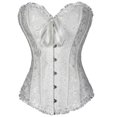 thumbnail image 2 of Vestido de novia Ropa interior Jacquard Palacio Corsé de vientre Corsé de pecho y espalda para boda Cinturón moldeador, 2 of 2