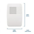 Heath Zenith White Plastic Wireless Door Chime Extender