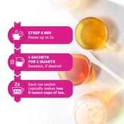 Pink Stork Postpartum Recovery Tea for Women, Chamomile, Organic Red Raspberry Leaf, 15 Sachets