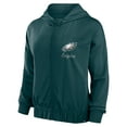 thumbnail image 2 of Women's Fanatics Midnight Green Philadelphia Eagles Script Lock Full-Zip Hoodie, 2 of 3