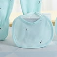 thumbnail image 6 of Zanarzt Layette Gift Set Baby Layette Gift Set for Boys or Girls Unisex Gift Sets 5 Piece Long Sleeve Tops+Hat+Pants+Bib Baby Clothes Must Haves Blue,0-3 Months, 6 of 9