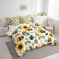 thumbnail image 3 of Castle Fairy Kawaii Honeybee Twin Bedding Sets,Cartoon Rainbow Bedding Comforter Set, 3 of 8