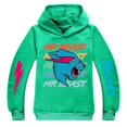 thumbnail image 1 of Kids Teen Mr Beast Lightning Cat Hoodies Sweatshirt Tops Gifts 7-14 Years, 1 of 2