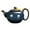 blue side handle, variant on kowaku Ceramic Teapot Ceramic Kettle 750ml Home for Boiling Hot Water Tea Maker for Camping Tea House Kitchen Tea Lovers Gift Hiking red