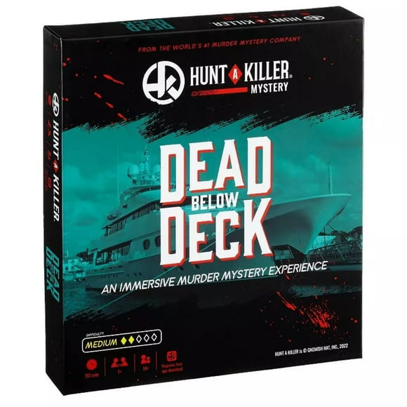Juego Hunt A Killer Dead Below Deck