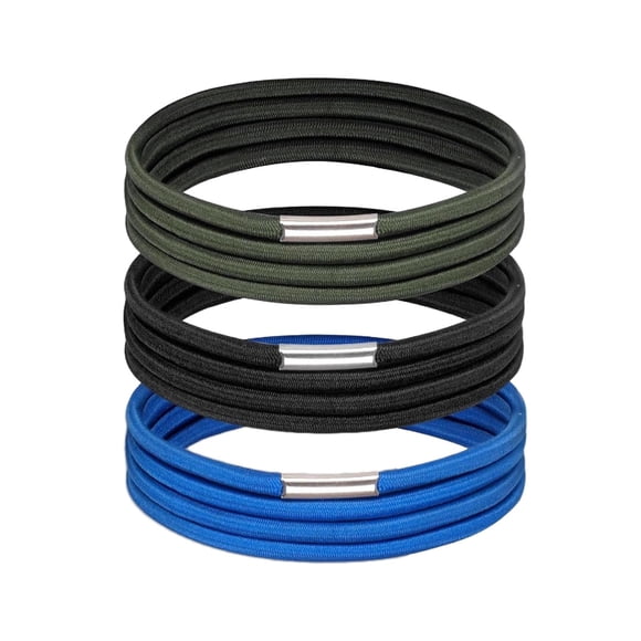 Tnarru 3 Pieces Trash Can Bands Rubber Bands Multipurpose Use Elastic Garbage Bin Straps Garbage Can Band for Kitchen Outdoor Picnic