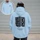 thumbnail image 1 of MHFRRA Sudaderas y Sudaderas para Hombre, Suéter Informal con Estampado, Sudadera con Capucha y Forro Cómodo para Uso Diario En Otoño E Invierno Azul claro, 1 of 5