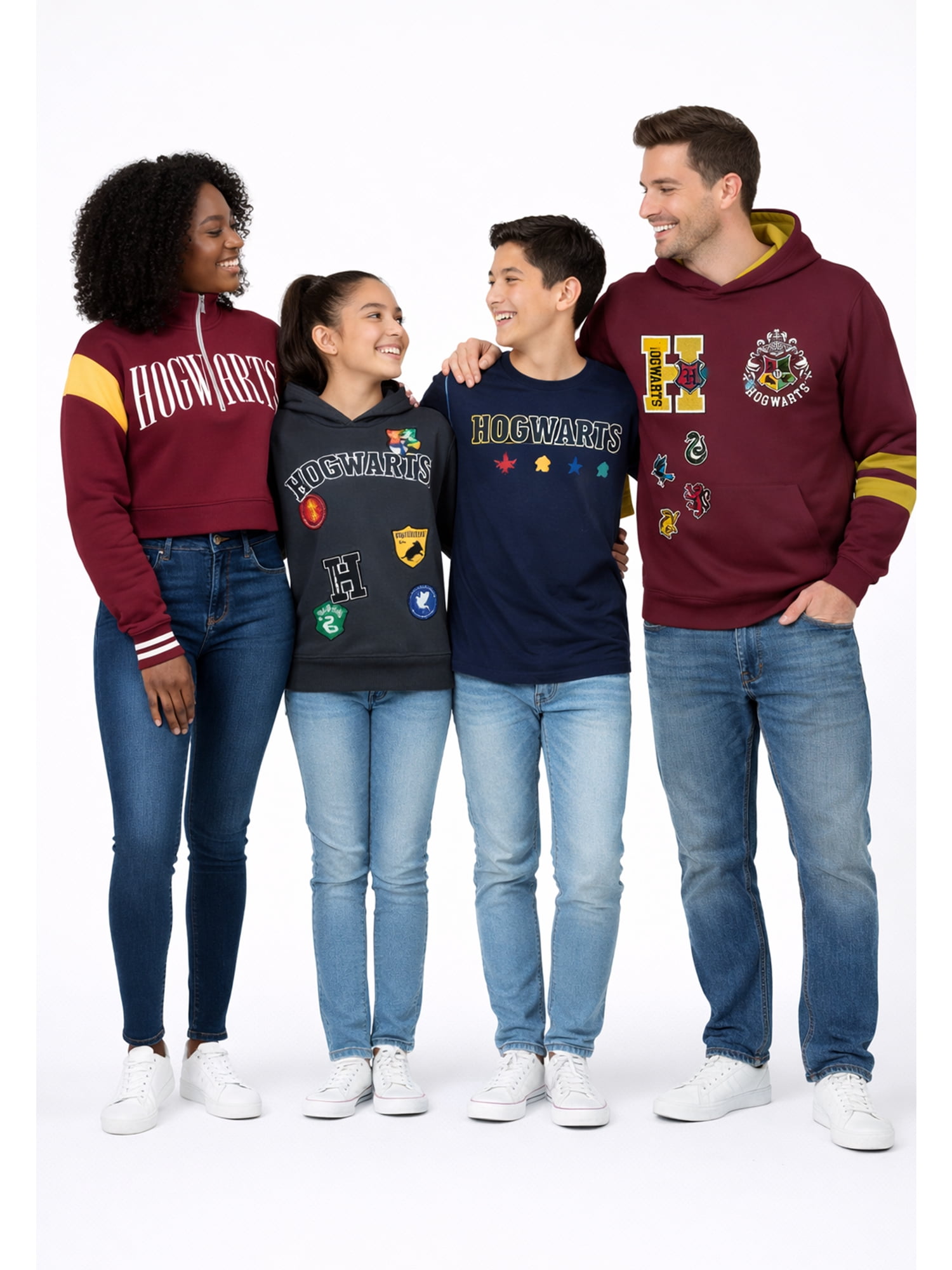 Harry Potter Men's & Big Men's Crest Houses Graphic Hoodie, Sizes S-3XL
