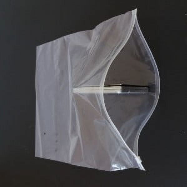 Bolsa de embalaje de PE transparente Bolsa de embalaje de ropa de PE Bolsa de cierre automático con cremallera para ropa