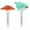 Starfish & Dolphin, variant on 2 Pack Floating Pool Thermometer, Large Size Easy Read for Water Temperature with String for Outdoor and Indoor Swimming Pools and Spas (Flamingo & Turtle)