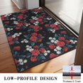 thumbnail image 3 of Pioneer Flower Floral Print Pattern Door Rugs,Washable Non Slip Door Mats Indoor,Decorative Door Mats,Entry Mat Indoor for Entrance,Bedroom,Kitchen,Bathroom,20"x32", 3 of 6