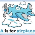 thumbnail image 2 of CafePress - A Is For Airplane Body Suit - Baby Light Bodysuit, Size Newborn - 24 Months, 2 of 4
