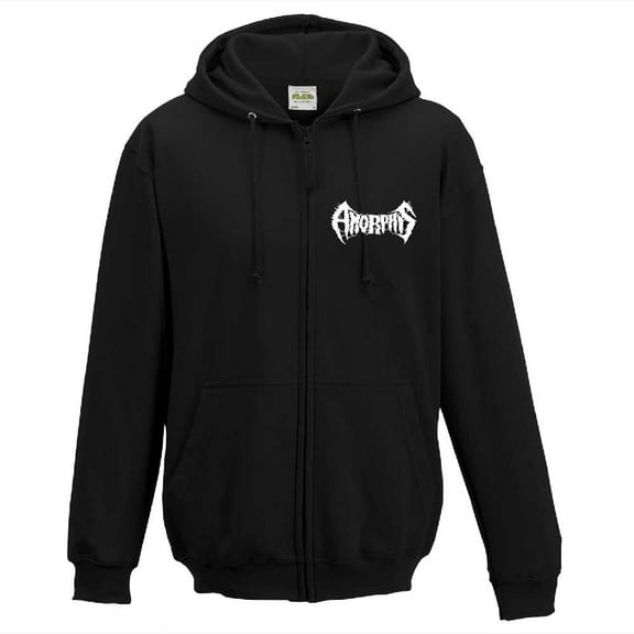 Amorphis Logo Bear Zip Hoodie Sweatshirt
